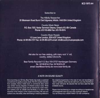 CD Bailes Brothers: Oh So Many Years