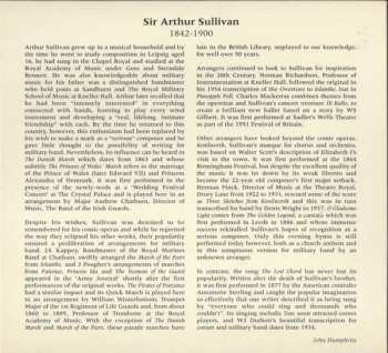 CD The Band Of The Irish Guards: Sir Arthur Sullivan - The Lost Chord