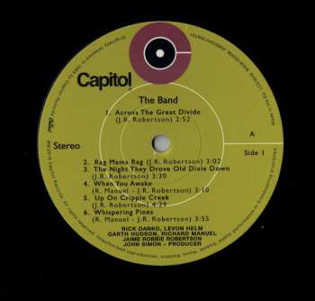 LP The Band: The Band
