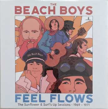 4LP/Caja The Beach Boys: Feel Flows (The Sunflower & Surf's Up Sessions • 1969-1971) LTD | CLR