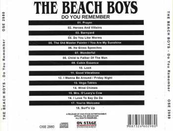 CD The Beach Boys: Do You Remember (Golden Radio Hits)