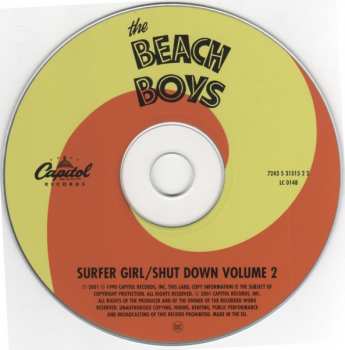 CD The Beach Boys: Surfer Girl / Shut Down Volume 2