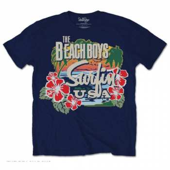 Merch The Beach Boys: Camiseta Surfin Usa Tropical 