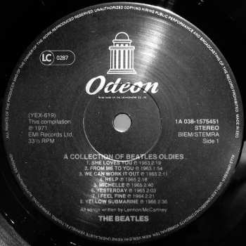 LP The Beatles: A Collection Of Beatles Oldies