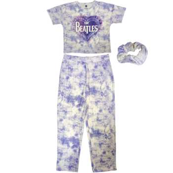 Merch The Beatles: Mujeres Pyjamas Heart & Drop T Logo The Beatles