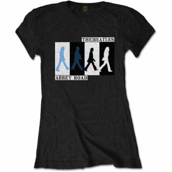 Merch The Beatles: Mujeres Camiseta Abbey Road Colours Crossing 