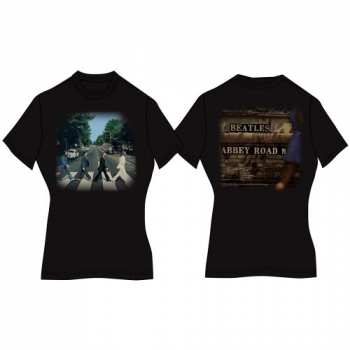 Merch The Beatles: Mujeres Camiseta Abbey Road 