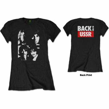 Mercancía The Beatles: Dámské Tričko Back In The Ussr  S