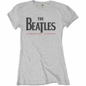 Merch The Beatles: Mujeres Camiseta Candlestick Park 