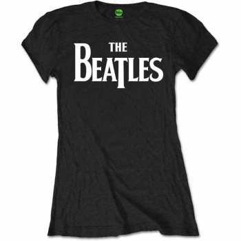 Merch The Beatles: Mujeres Camiseta Drop T Logo The Beatles 