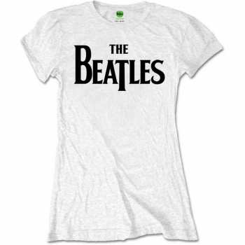 Merch The Beatles: Mujeres Camiseta Drop T Logo The Beatles 