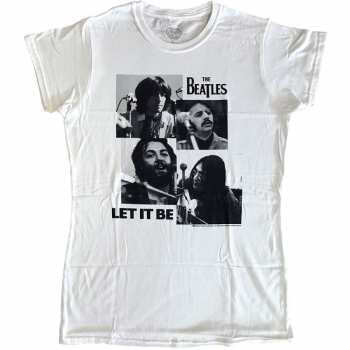 Merch The Beatles: Mujeres Camiseta Let It Be 