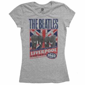 Mercancía The Beatles: The Beatles Ladies T-shirt: Liverpool England 1962 (medium) M
