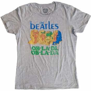 Merch The Beatles: Mujeres Camiseta Ob-la-di 
