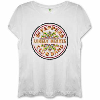 Merch The Beatles: Mujeres Camiseta Sgt Pepper 