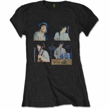 Merch The Beatles: Mujeres Camiseta Shea Stadium Shots 