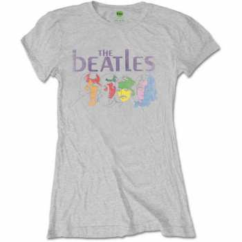 Merch The Beatles: Mujeres Camiseta White Album Back 