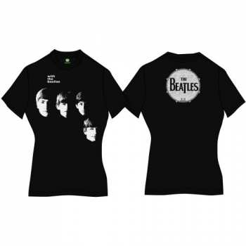 Merch The Beatles: Mujeres Camiseta With 