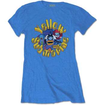 Merch The Beatles: Mujeres Camiseta Yellow Submarine Baddies