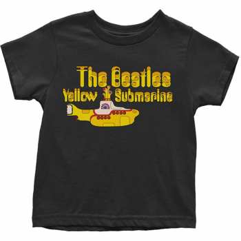 Merch The Beatles: Para niños Toddler Camiseta Yellow Submarine Logo The Beatles & Sub 
