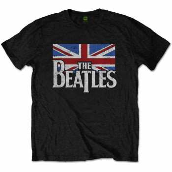 Merch The Beatles: Camiseta para niños Dop T Logo The Beatles & Vintage Flag 
