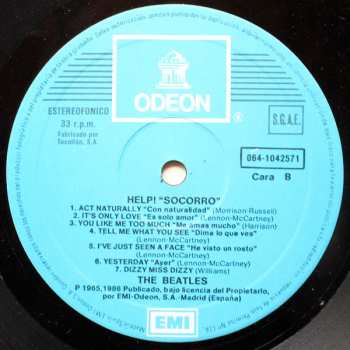 LP The Beatles: Help!
