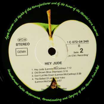 LP The Beatles: Hey Jude