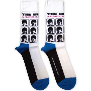 Mercancía The Beatles: The Beatles Unisex Ankle Socks: A Hard Day's Night Album (white) (uk Size 4 - 7) 36 - 42