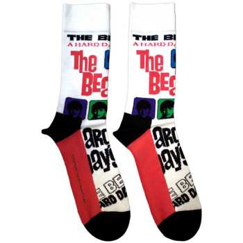 Mercancía The Beatles: The Beatles Unisex Ankle Socks: A Hard Day's Night Colours (white) (uk Size 4 - 7) 36 - 42