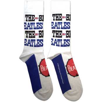 Mercancía The Beatles: The Beatles  Ankle Socks: Budokan Poster & Drum Logo