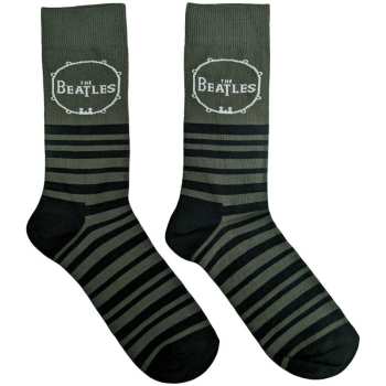 Merch The Beatles: Calcetines tobilleros Drum & Stripes