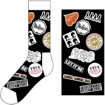 Merch The Beatles: Calcetines tobilleros Icons 