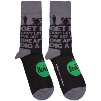 Merch The Beatles: Calcetines tobilleros Rooftop Silhouettes & Apple