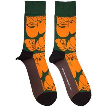 Merch The Beatles: Calcetines tobilleros Rubber Soul Text Repeat