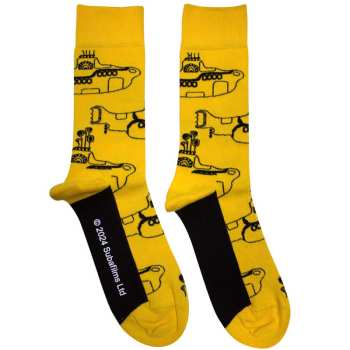 Merch The Beatles: Calcetines tobilleros Sub Outline Repeat