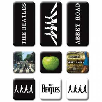 Merch The Beatles: Imán de nevera Set Abbey Road