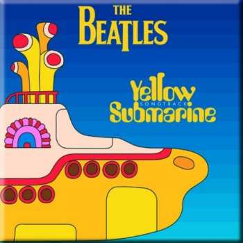 Merch The Beatles: Imán de nevera Yellow Submarine Songtrack