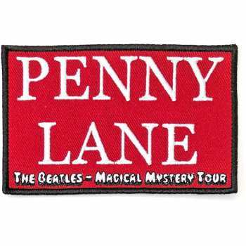 Merch The Beatles: Aplicación Penny Lane Red 