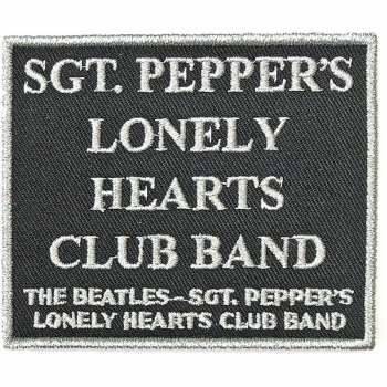 Merch The Beatles: Aplicación Sgt Pepper's….black 