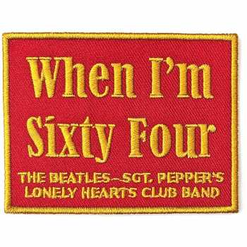 Merch The Beatles: Aplicación When I'm Sixty Four 