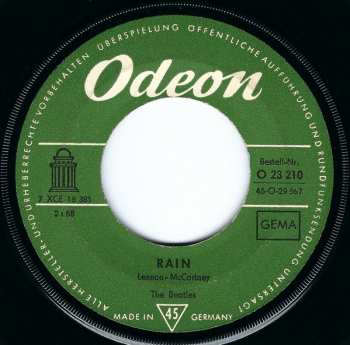 SP The Beatles: Paperback Writer / Rain