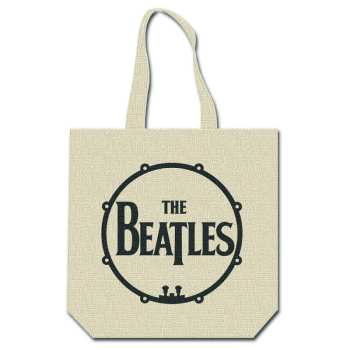 Mercancía The Beatles: The Beatles Cotton Tote Bag: Love Drum (multicolour) (back Print)