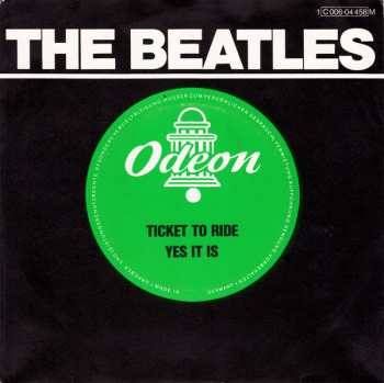 SP The Beatles: Ticket To Ride / Yes It Is