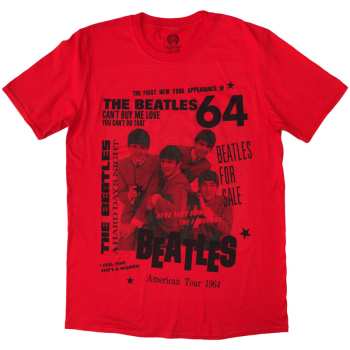  The Beatles: The Beatles Unisex T-shirt: 1964 (small) S