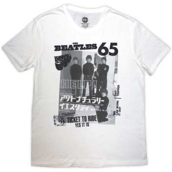 Merch The Beatles: Camiseta 1965