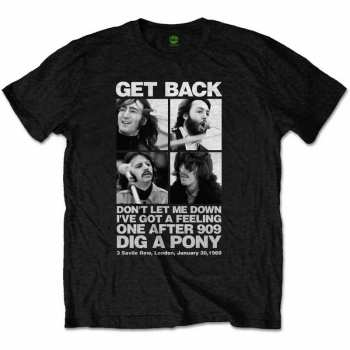 Merch The Beatles: Camiseta 3 Savile Row 