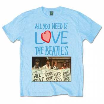 Merch The Beatles: Camiseta All You Need Is Love Play Cards 