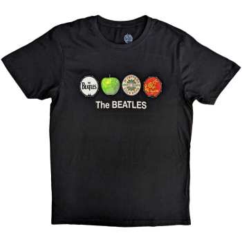 Merch The Beatles: Camiseta Apple & Drums