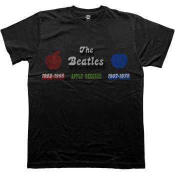 Merch The Beatles: Camiseta Apple Years Red & Blue