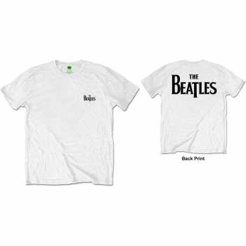 Mercancía The Beatles: Tričko Drop T Logo The Beatles  S